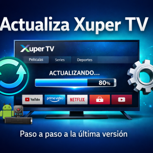 Como atualizar o Xuper TV para a versão mais recente